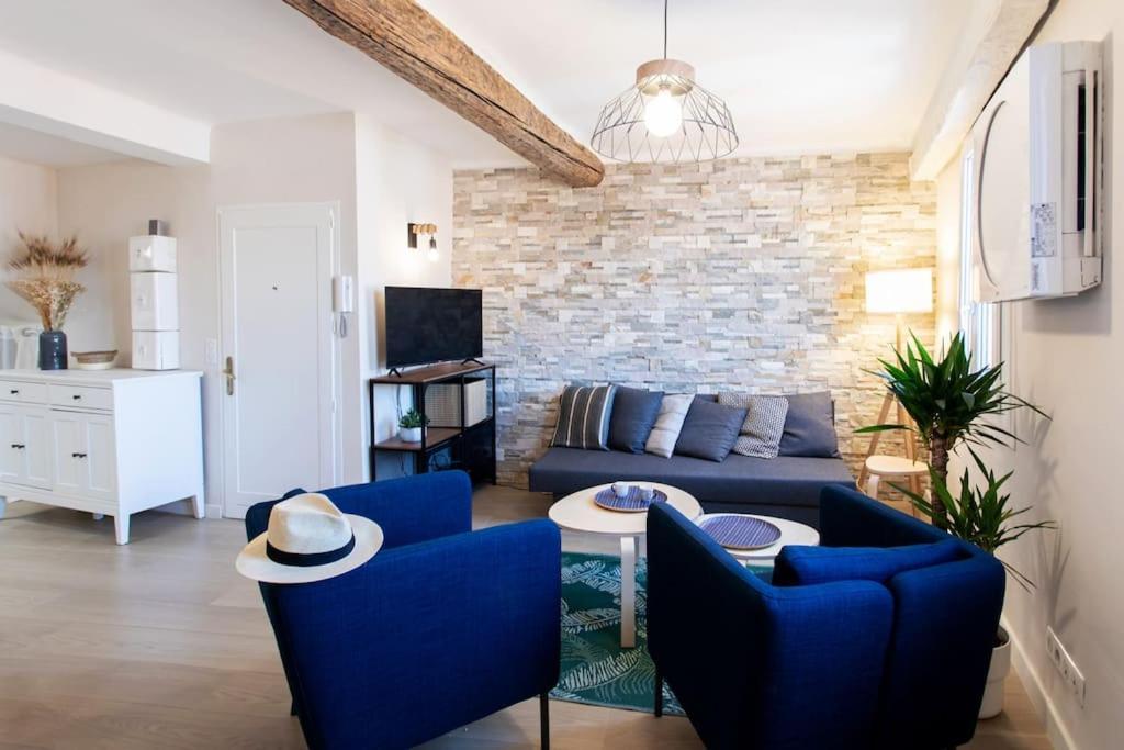 L16 Suite Malonat Vieux Nice 1 Min Mer/ 2 Chbres & Ac Zewnętrze zdjęcie
