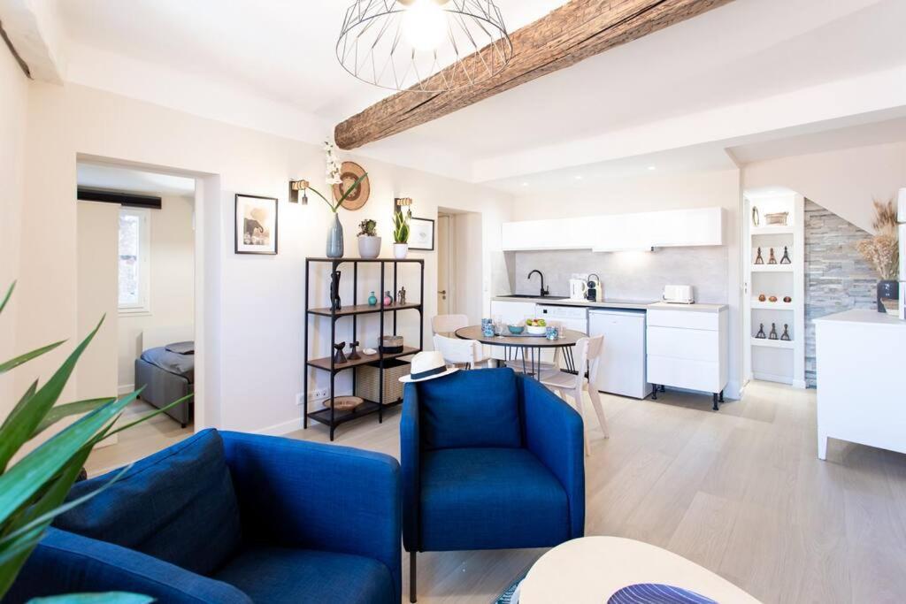 L16 Suite Malonat Vieux Nice 1 Min Mer/ 2 Chbres & Ac Zewnętrze zdjęcie